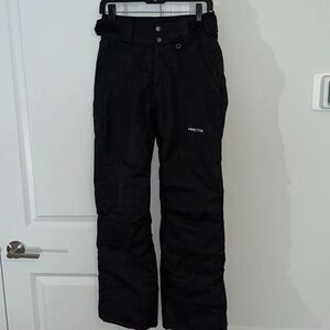 Black women’s ARCTIX performance insulated ski winter waterproof snowboard pants